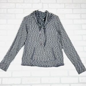90 Degree Reflex Gray Hoodie Sweatshirt‎ Sz M Long Sleeve Athletic Long Sleeve
